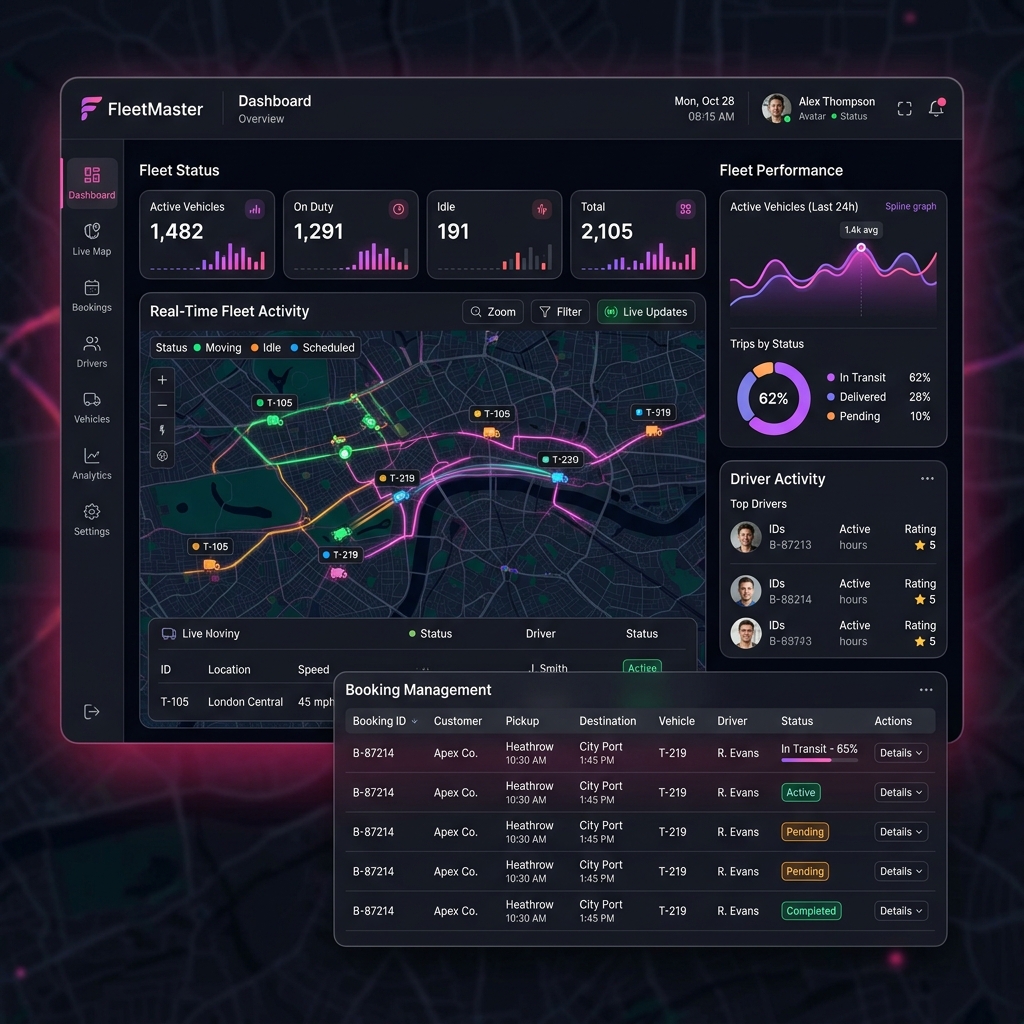 FleetTrack โ Logistics ERP