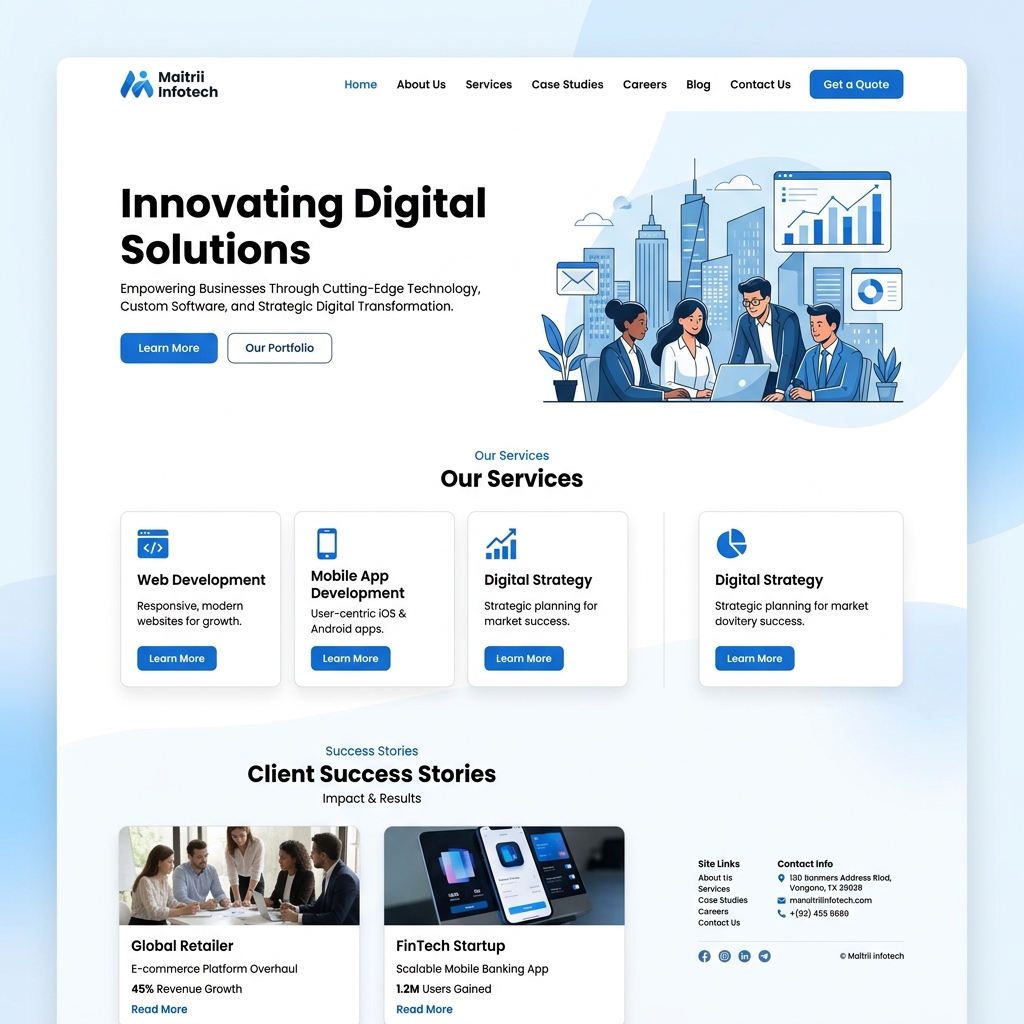 Maitrii Infotech โ Agency